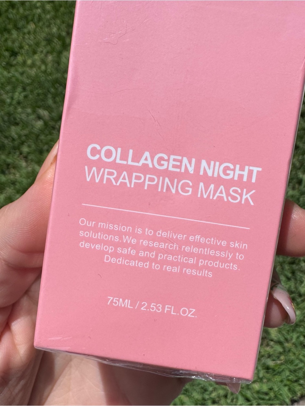 YURI Korean Beauty Collagen Night Wrapping Mask 75ml Overnight Face Mask New - Picture 2 of 6